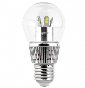  LED Globe-dim Crystal Clear 7W E27 