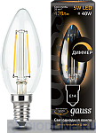   Gauss LED Filament Candle dimmable E14 5W