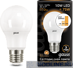   Gauss LED A60 10W E27 dimmable