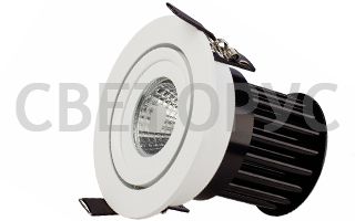 Светодиодный светильник круглый мощный LTD-95WH 9W