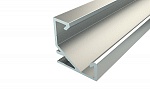 Алюминиевый профиль для светодиодной ленты угловой У2 Anod 2 метра