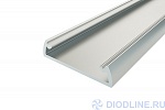 Алюминиевый профиль для светодиодной ленты П24 Anod 2 метра