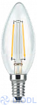Уличная светодиодная лампа Gauss LED Filament Candle E14 5W