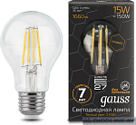   Gauss LED Filament Graphene A60 E27 15W