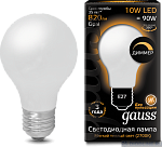   Gauss LED Filament A60 OPAL dimmable E27 10W
