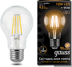 Светодиодная лампа Gauss LED Filament A60 E27 10W