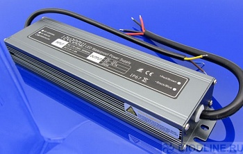 Герметичный блок питания компактный для LED 200W 12V