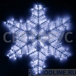 Светодиодная фигура Снежинка LED 920x920 230V, 30W