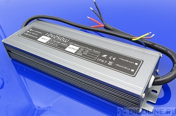 Герметичный блок питания компактный для LED 250W 12V